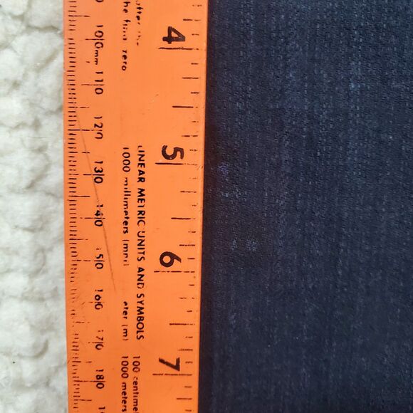 Chico's Platinum Trouser Women Sz 2 (US 12) Wide Leg Indigo Blue Denim Jeans - Picture 16 of 16